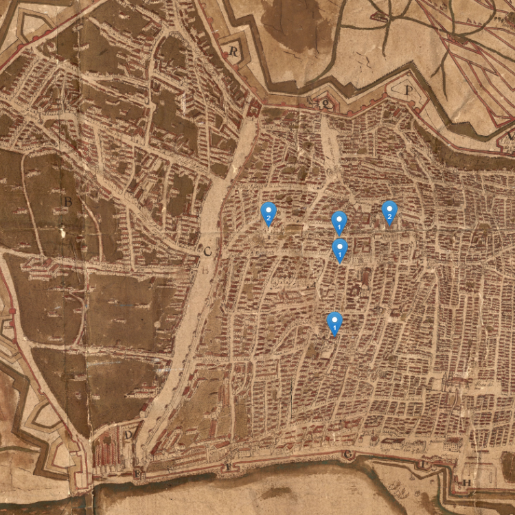 Cartografía histórica de Barcelona