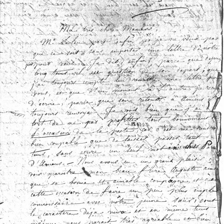 Correspondence Familiale