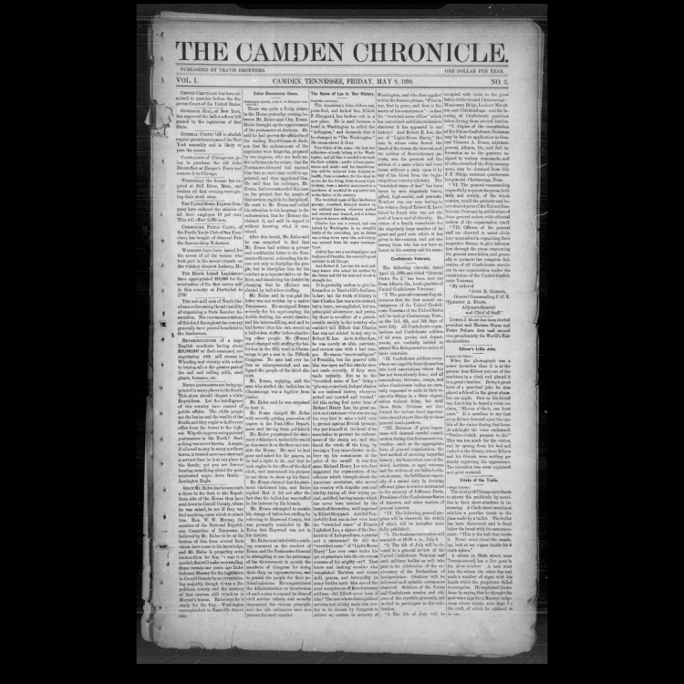 TNGenWeb Historical News Indexing Project