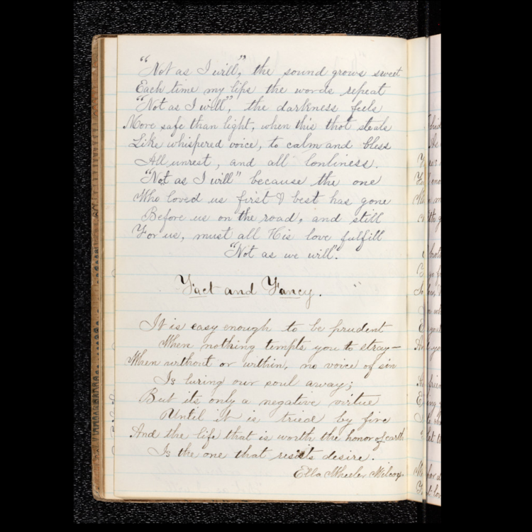 Shaker Commonplace Book