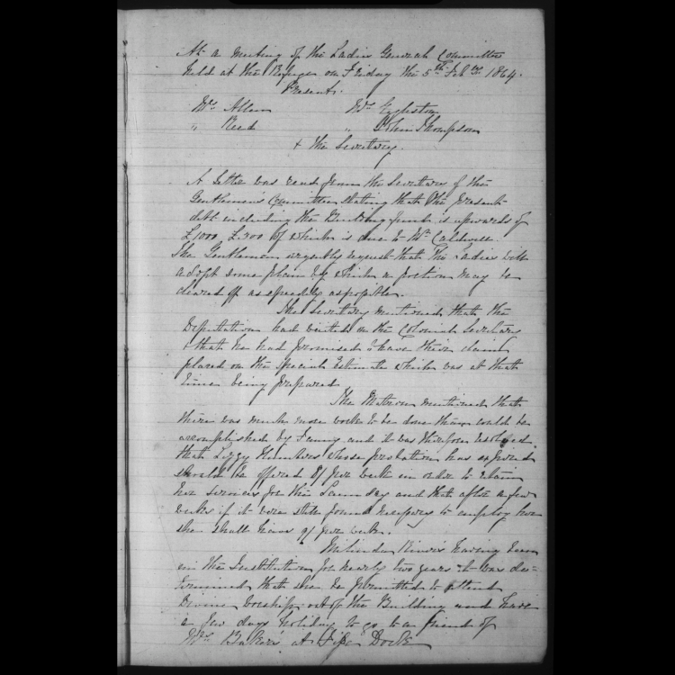 Sydney Female Refuge Society records