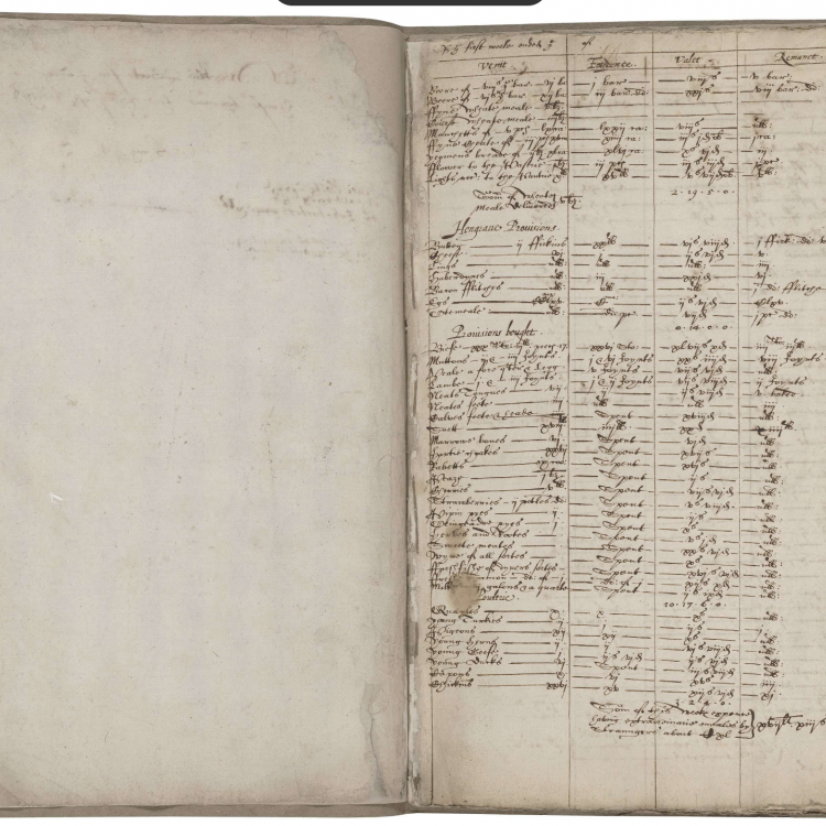 Early modern account books