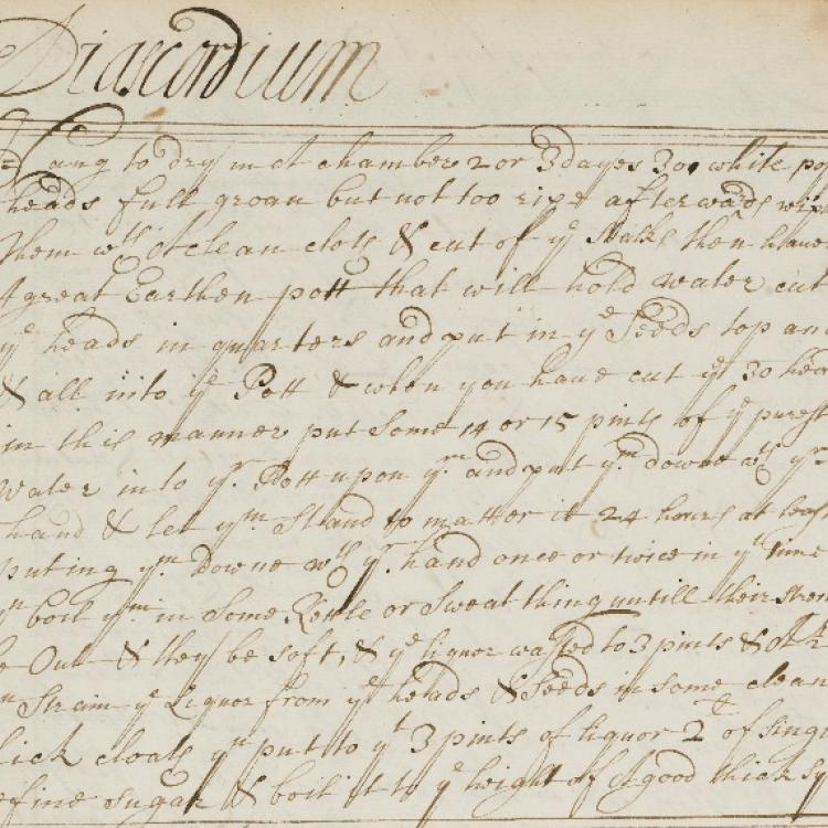 Early Modern Recipe Online Collective