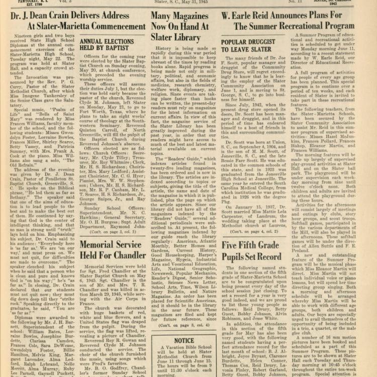 Slater News