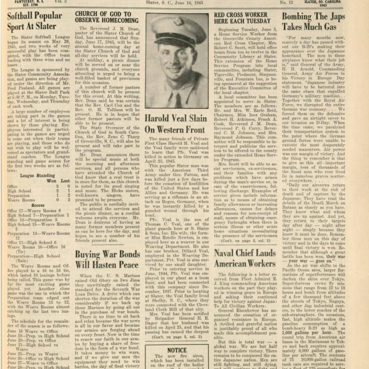 Slater News