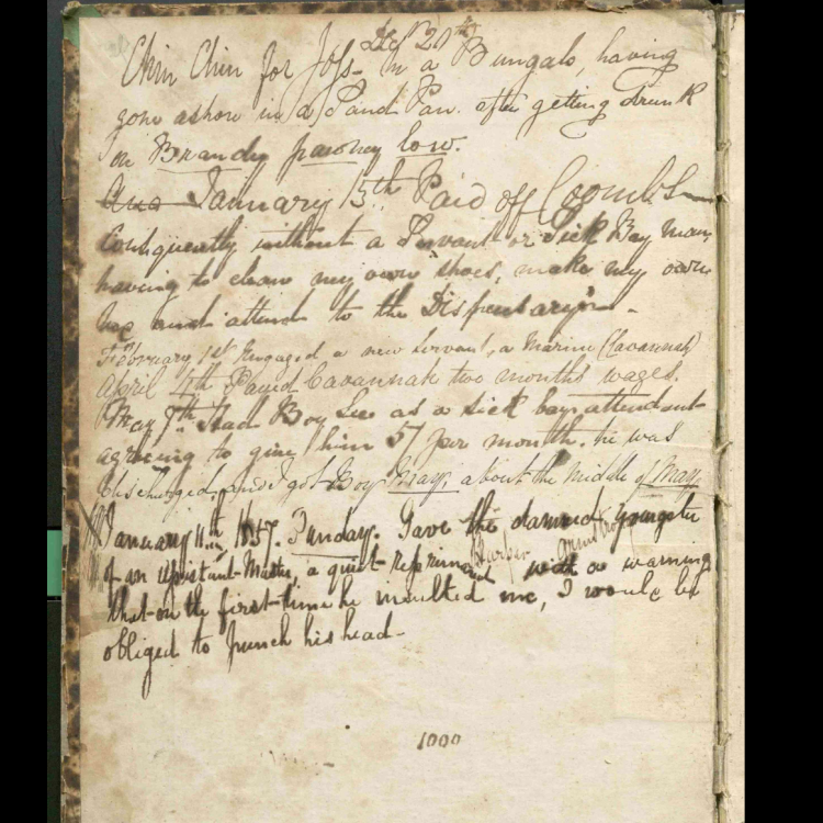 Herbert Mackarsie journal