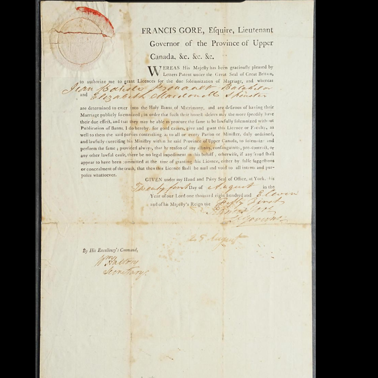 Marriage License Collection